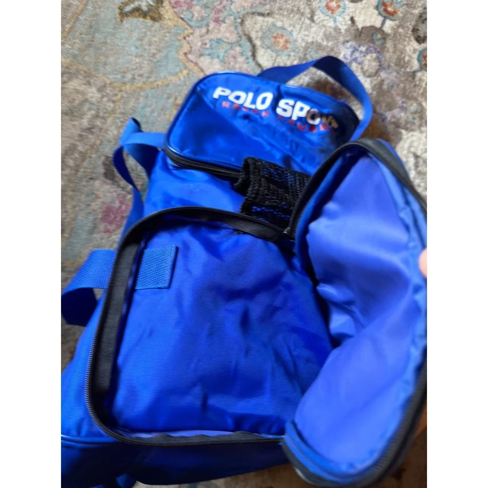 Polo Sport Ralph Lauren Duffle Bag Blue Unisex Large